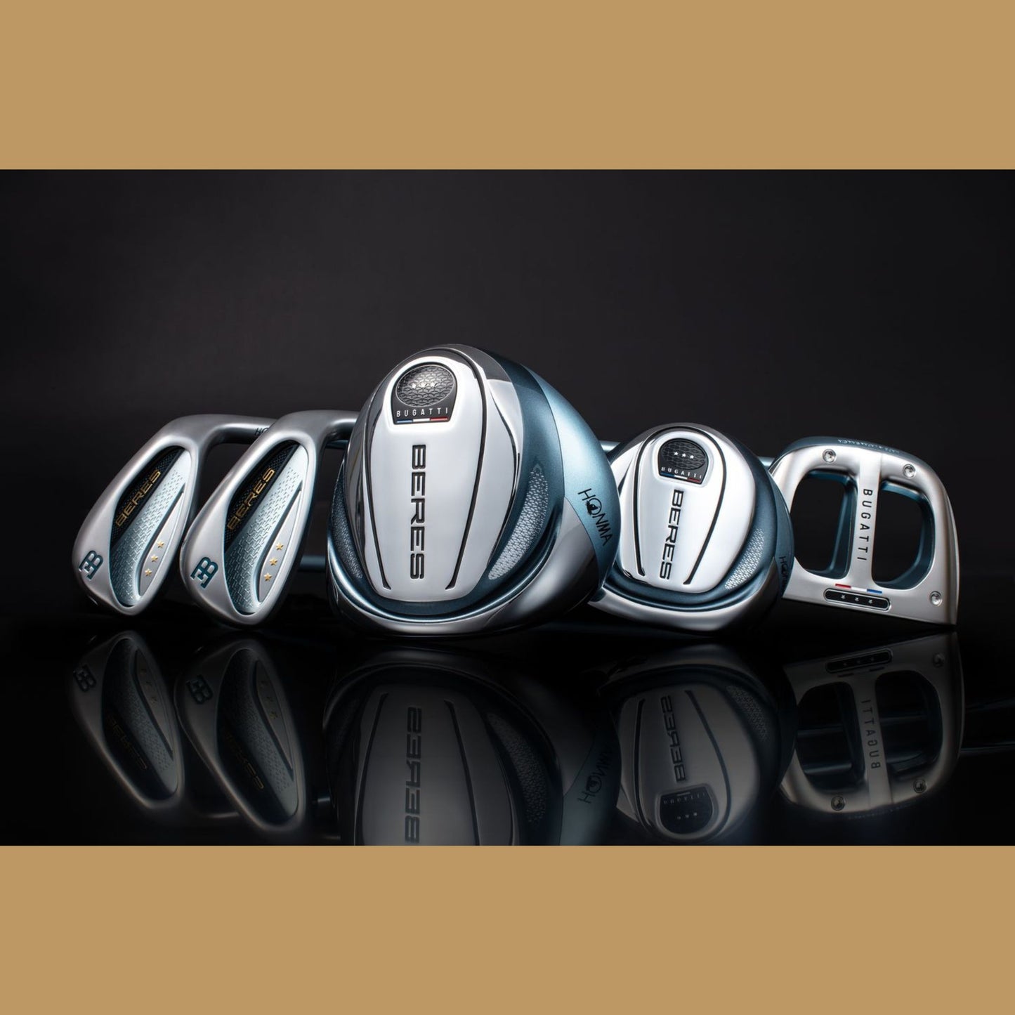 Honma Bugatti Super Premium 3 Star Collection, Limited-edition set of golf clubs