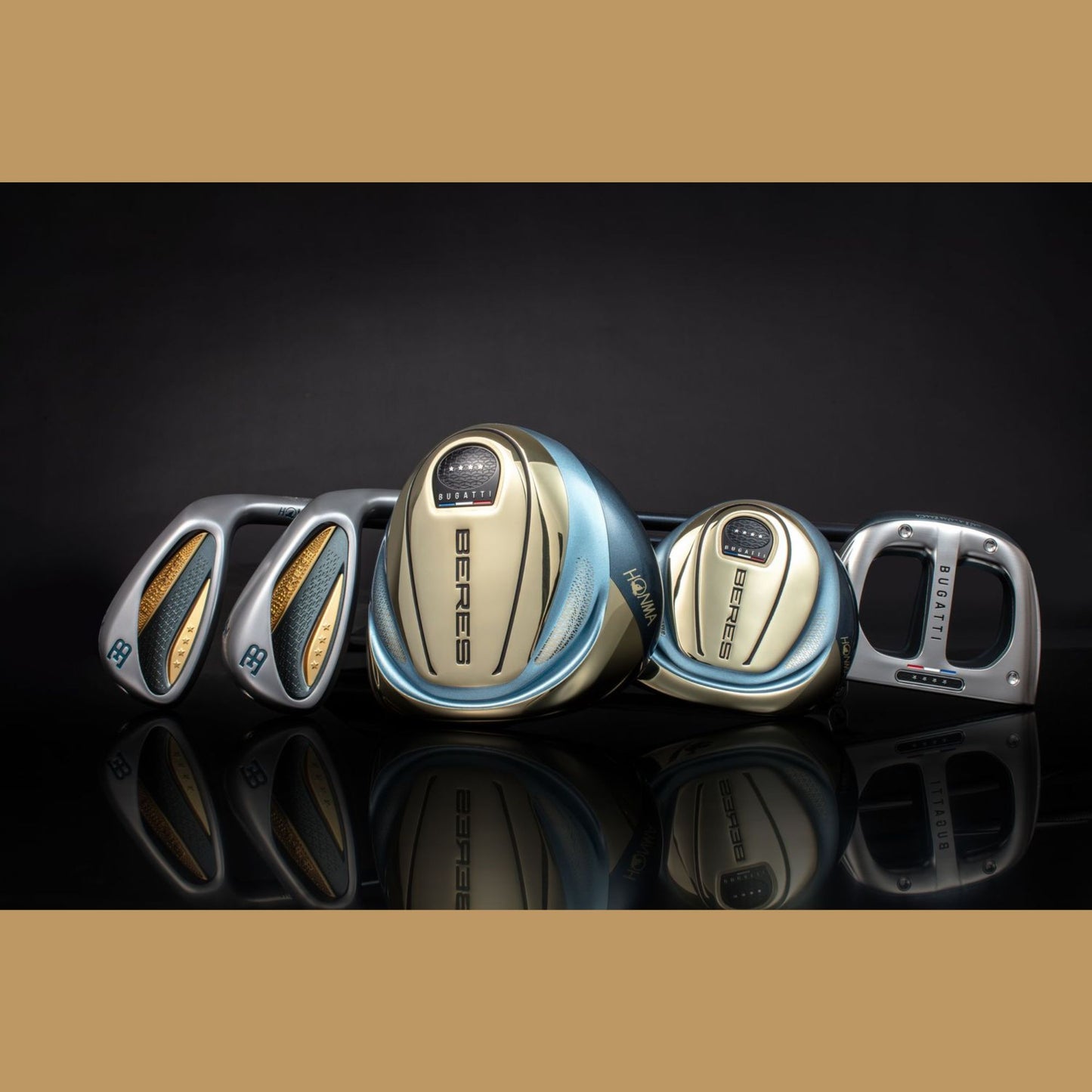 Honma Bugatti Super Premium 4 Star Collection, Limited-edition set of golf clubs