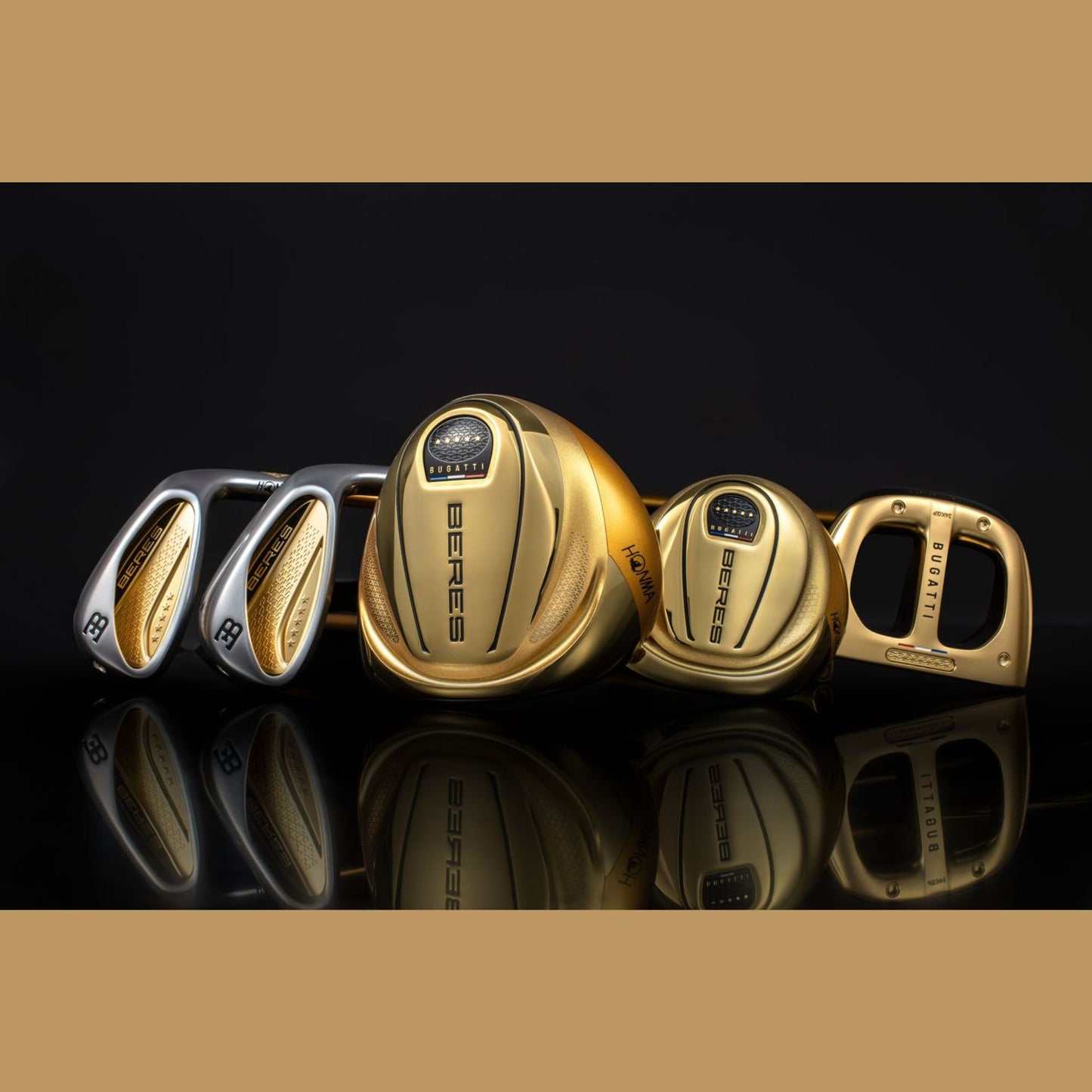 Honma Bugatti Super Premium 5 Star Collection, Limited-edition set of golf clubs