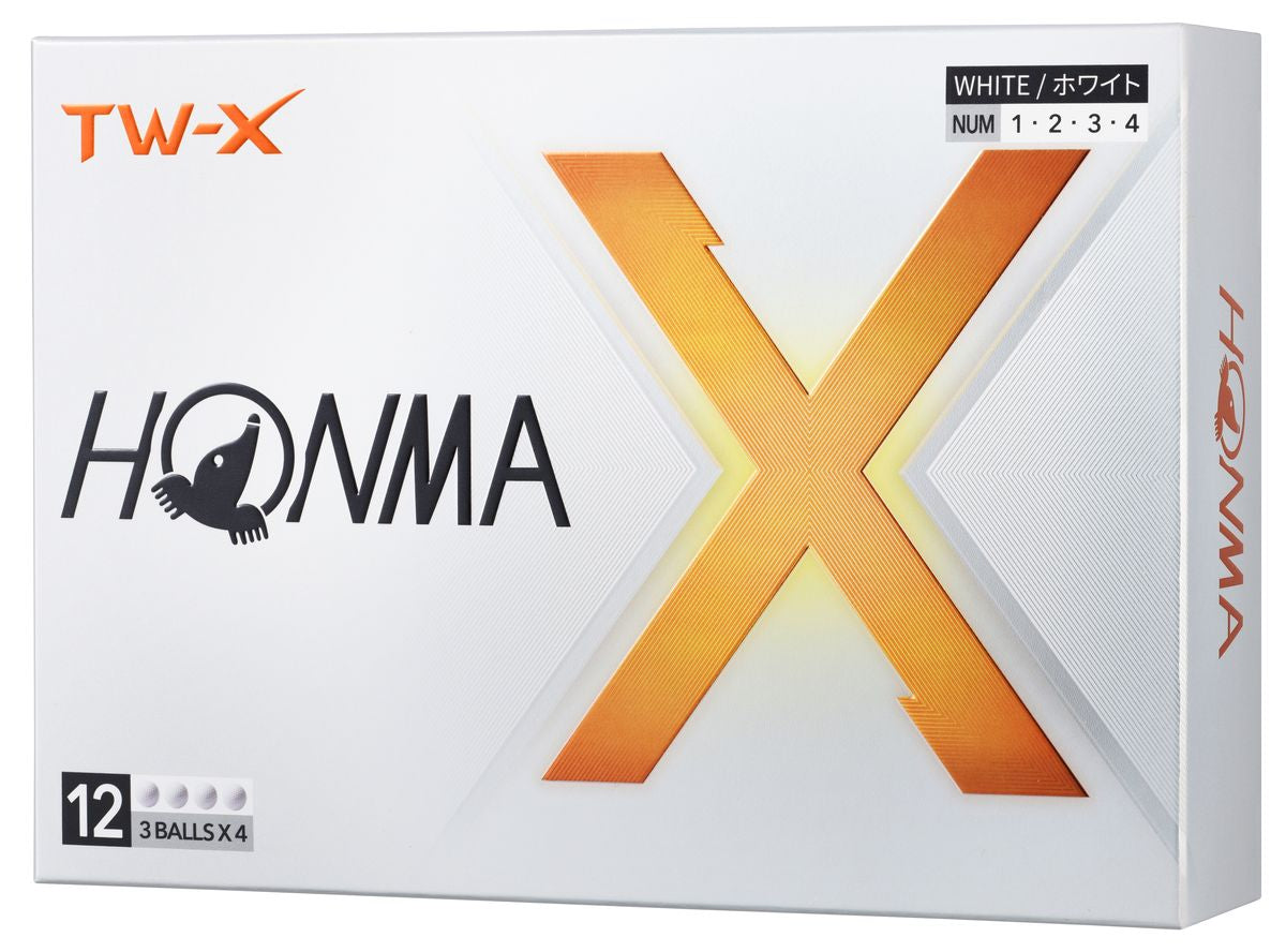 Honma TW-X, White Golf Balls
