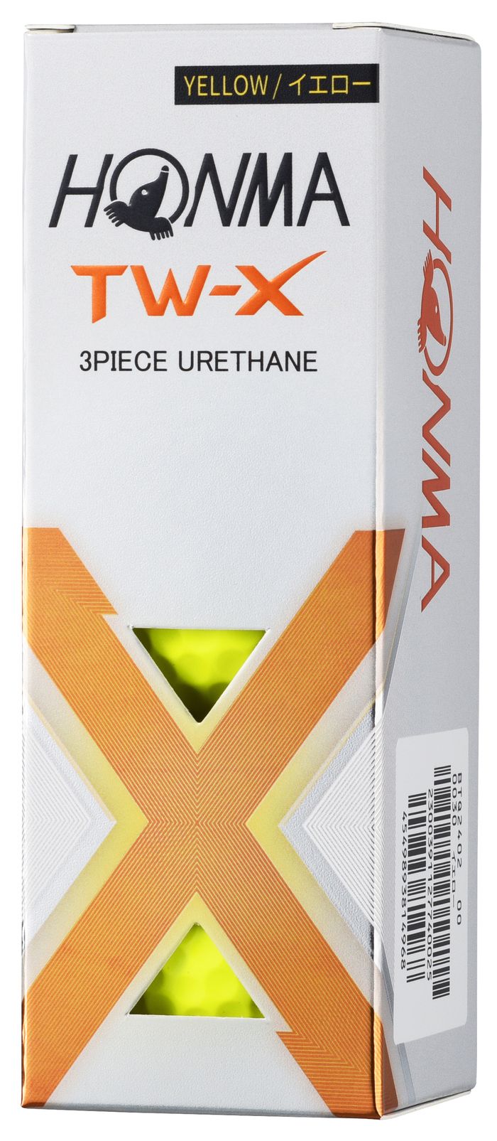 Honma TW-X, Yellow Golf Balls