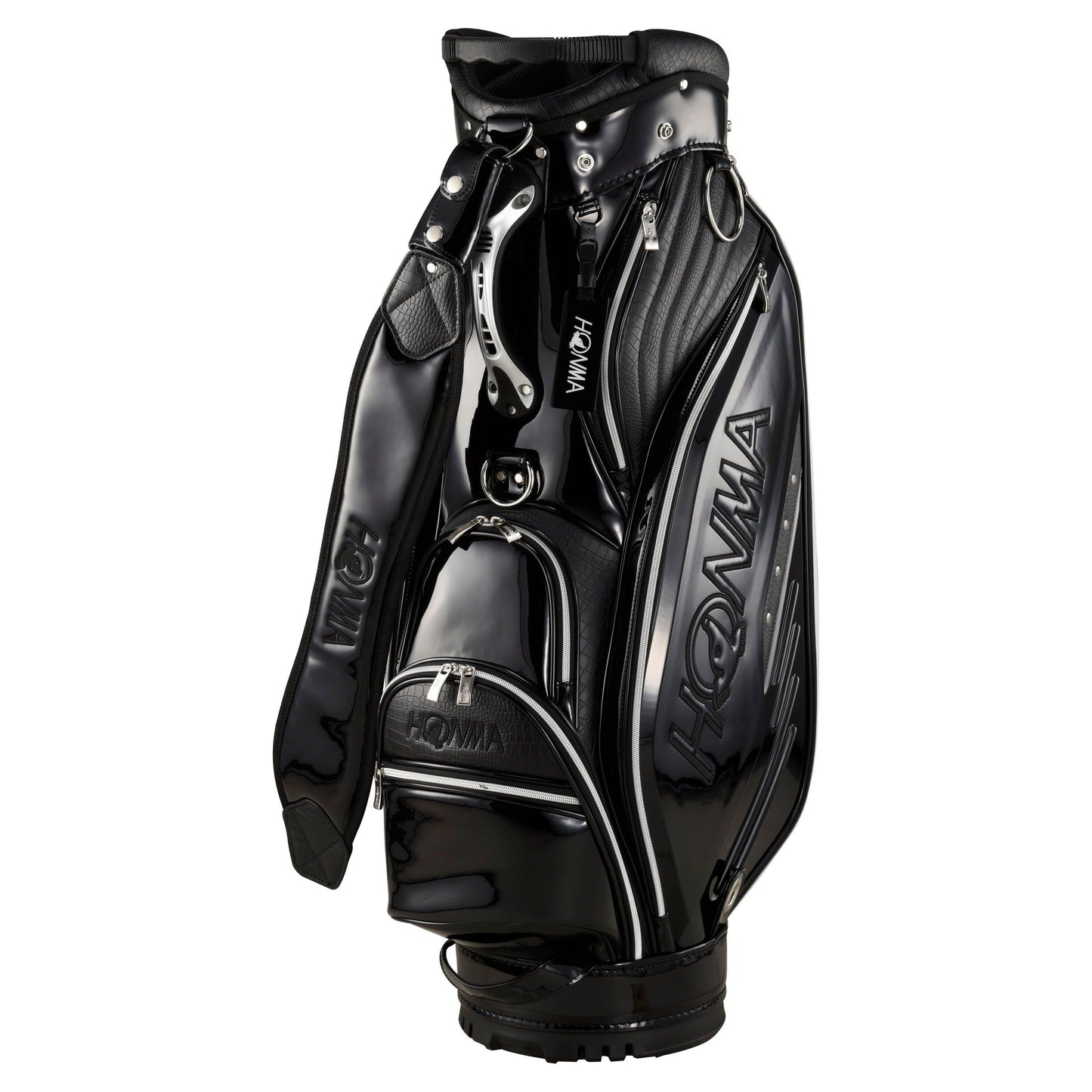Honma Gear Alligator Cart Bag, Black, CB12304