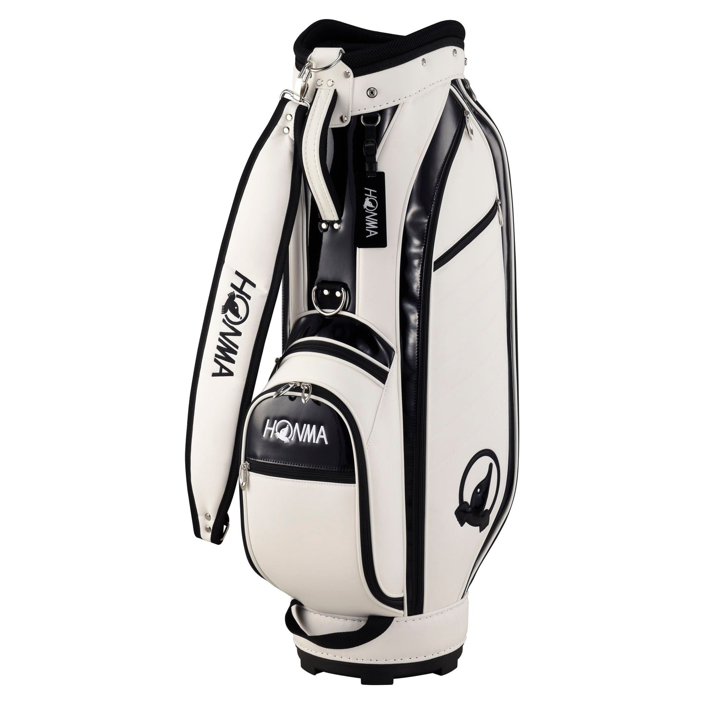 Honma Gear Standard Cart Bag, White, Black, CB12306