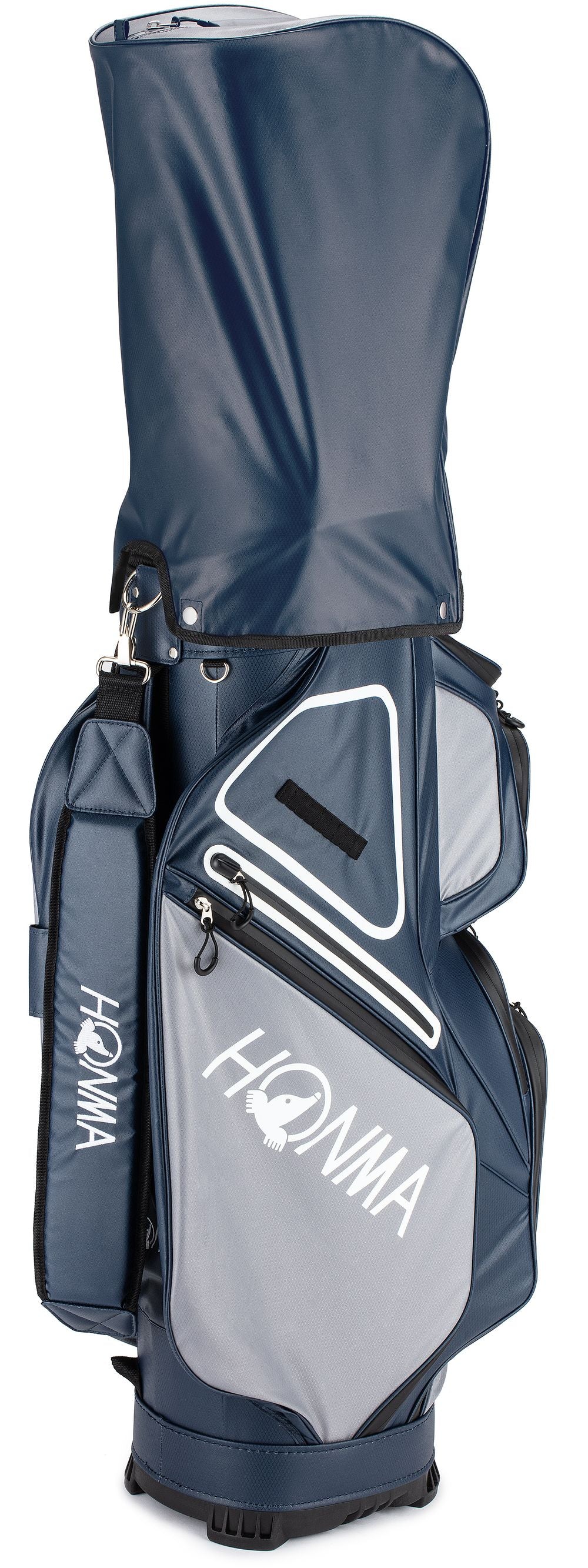 Honma Waterproof Cart Bag, Grey, Navy, CB2126