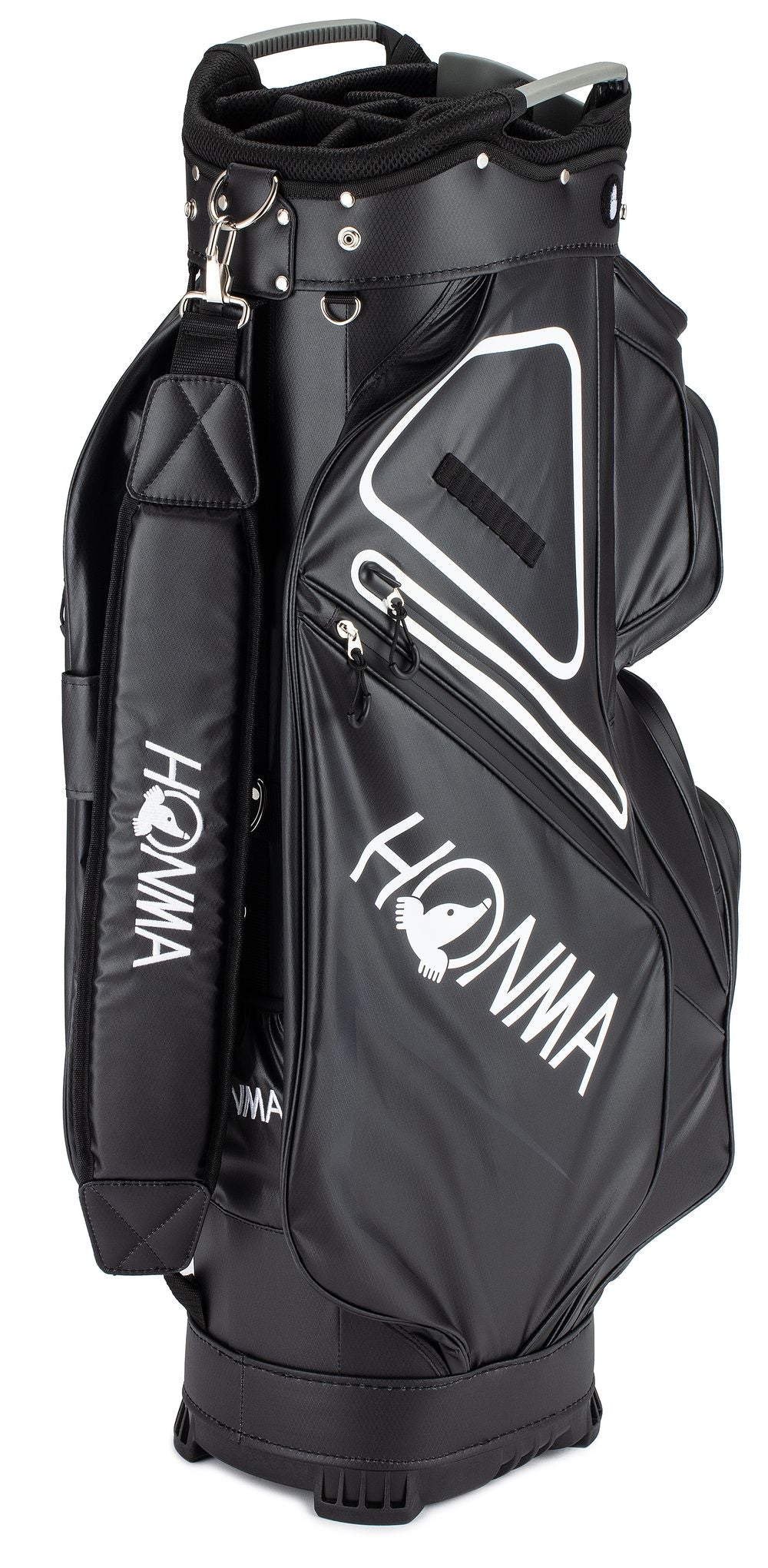 Honma Waterproof Cart Bag, Black, CB2126