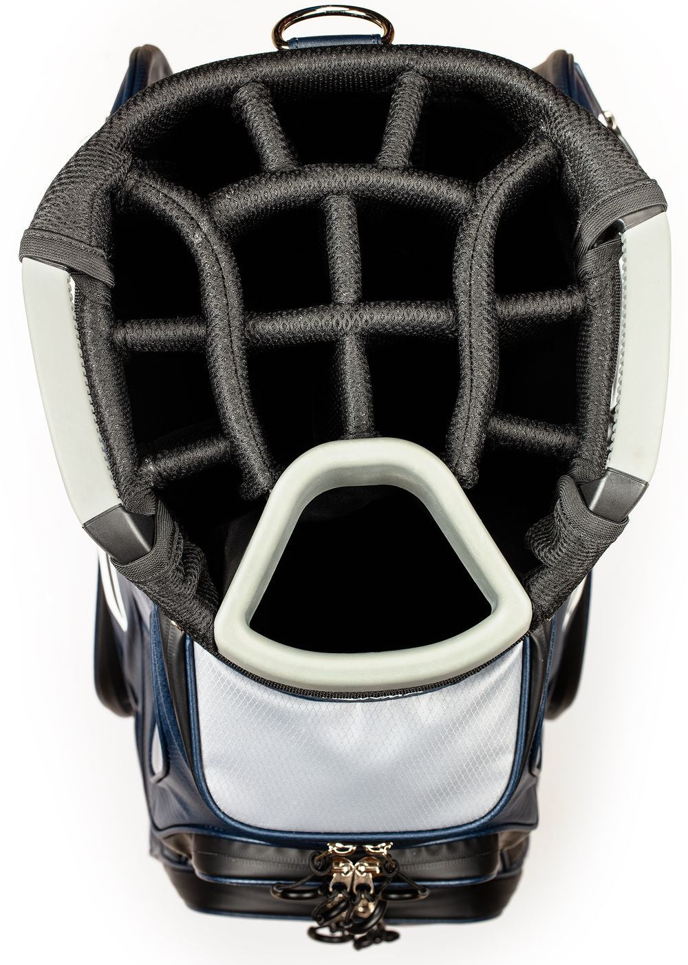 Honma Waterproof Cart Bag, Grey, Navy, CB2126