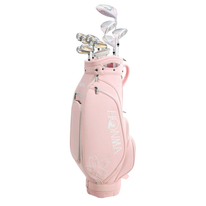 Honma Sakura Dance 2, White, full set of golf clubs and accessories