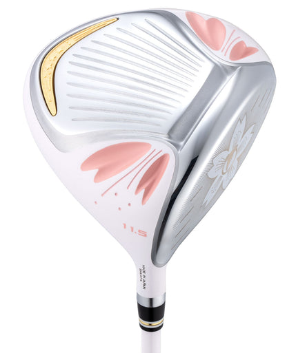 Honma Sakura Dance 2, White, full set of golf clubs and accessories